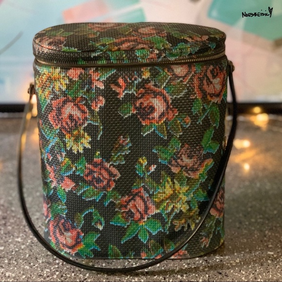 🚫SOLD•E✝️SY🚫 Vintage 80s Thermos With Floral Bag - Picture 8 of 12